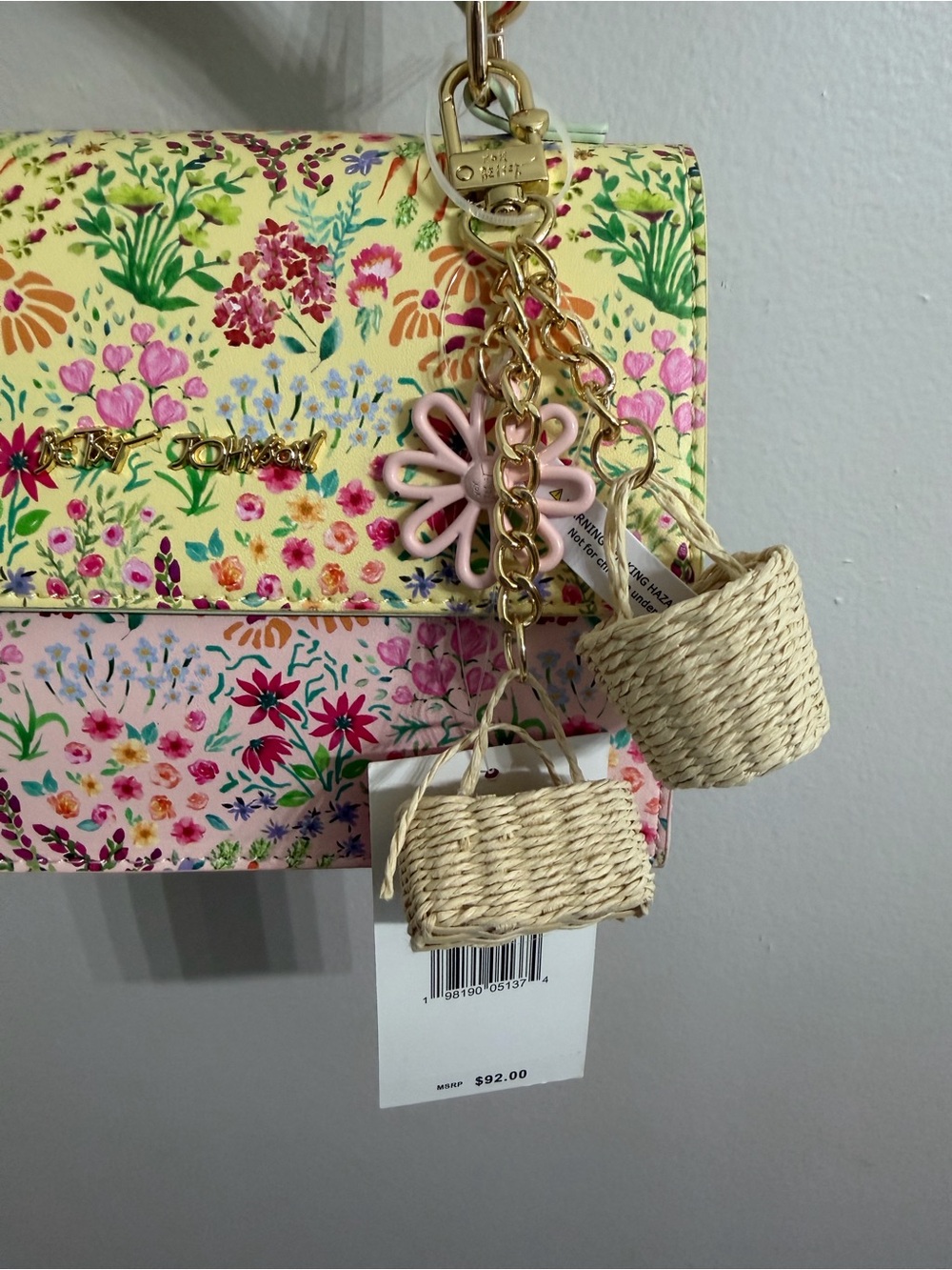 *NWT* Betsey Johnson XO Mylo 2 Satchel Crossbody XOMYLO2 - Picture 3 of 6